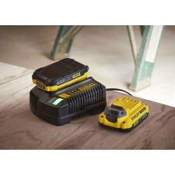 Mitre 10 Stanley fatmax v20 2.0ah starter kit sfmcb12d2-xe offer