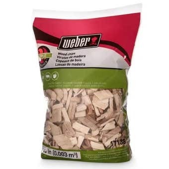Mitre 10 Weber wood chips 900g offer