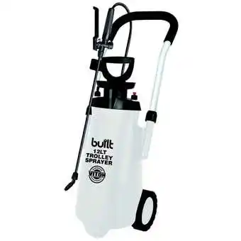 Mitre 10 Built pressure sprayer trolley 12l offer