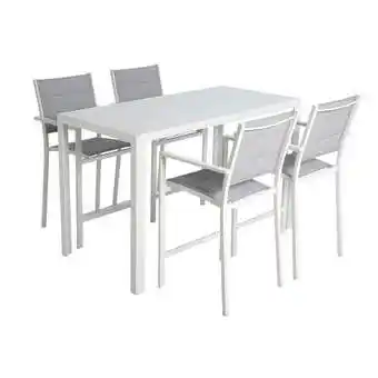 Mitre 10 Alexandra 4 seater aluminium bar setting offer