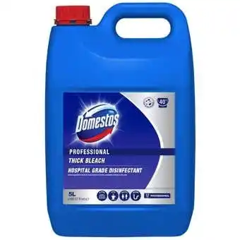 Mitre 10 Domestos hospital grade disinfectant original 5l offer