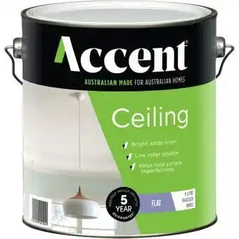 Mitre 10 Accent ceiling flat white offer
