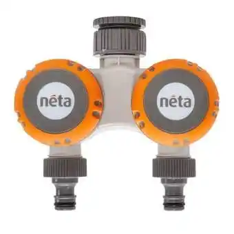 Mitre 10 Neta click on 2 hour twin tap timer 12mm offer