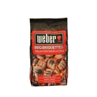Mitre 10 Weber bbq briquettes 10kg offer