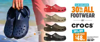 Anaconda Crocs men's women's classic clogs offer