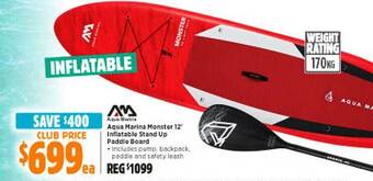 Aqua marina monster 12