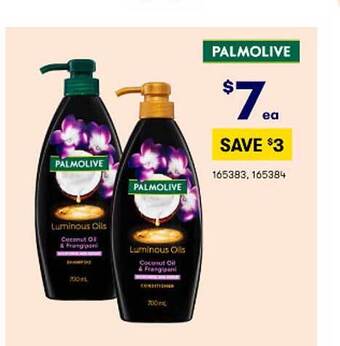 BIG W Palmolive luminous oils offer