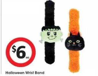 Coles Halloween wrist band offer
