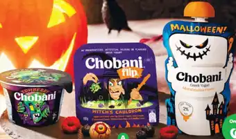 Woolworths Chobani Halloween Yogurt Varieties 110-170g offer