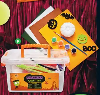 Woolworths Halloween Craft Tub offer