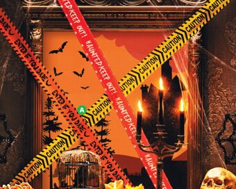 Woolworths Halloween Warning Tape Pk 3 offer