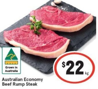 IGA Australian Economy Beef Rump Steak offer