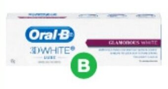 Woolworths Oral-B 3D White Luxe Toothpaste 95g offer