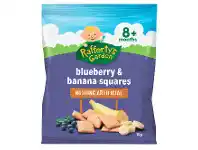 Coles Rafferty’s Garden Blueberry & Banana Squares 8m+ 16g offer