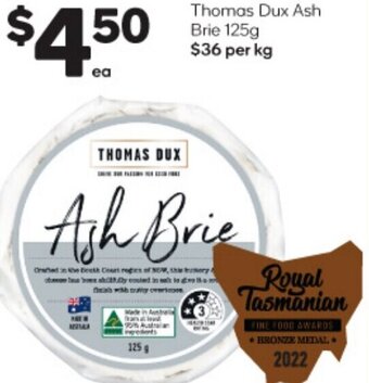Thomas Dux Ash Brie 125g