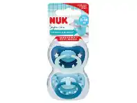 Coles NUK Signature Soother 6-18m 2 Pack offer