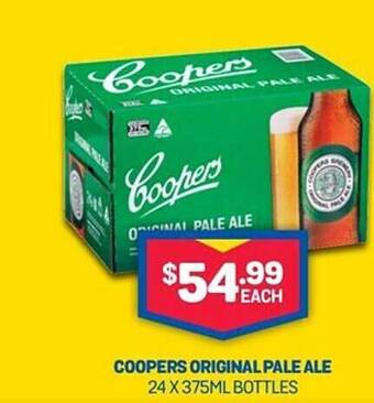 Bottlemart Coopers original pale ale offer
