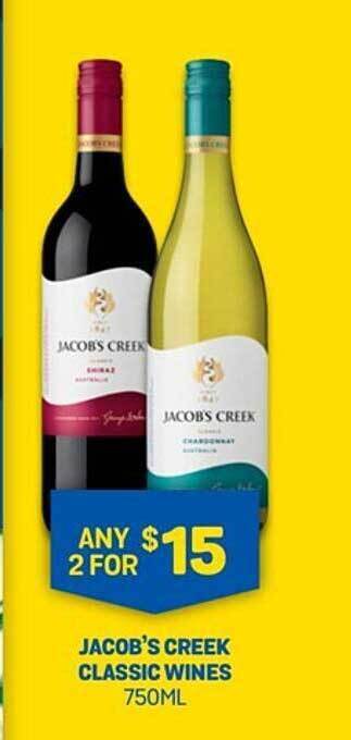 Jacob's creek classic wines