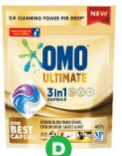 Woolworths Omo Ultimate Capsules Pk 17 offer
