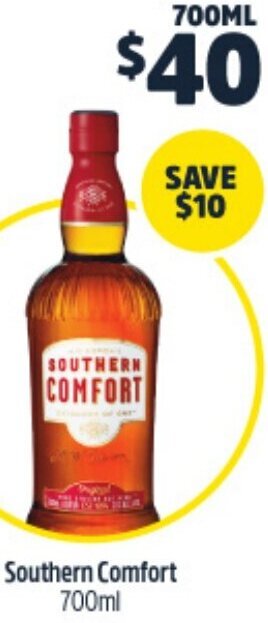 Woolworths Southern Comfort 700ml offer