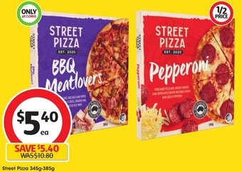 Coles Street Pizza 345g-385g offer