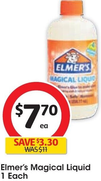 Coles Elmer's Magical Liquid offer