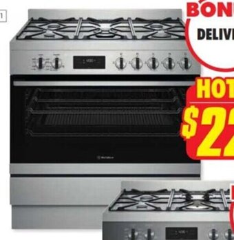 The Good Guys 90cm Dual Fuel Upright Cooker offer