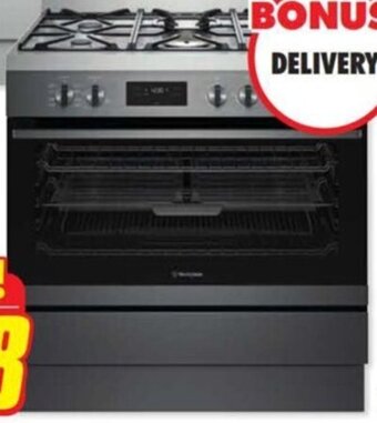 The Good Guys 90cm Dual Fuel Upright Cooker offer
