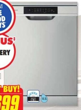 The Good Guys 60cm Freestanding Dishwasher offer