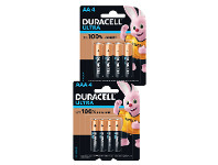 Foodworks Duracell Ultra AA/AAA Batteries 4 Pack offer