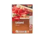 Coles Coles Mild Sliced Salami 200g offer