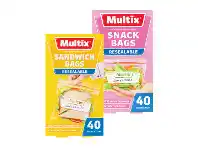 Foodworks Multix Quickzip Sandwich or Snack Bags 40s offer