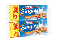 Foodworks Kraft Cheese Singles 36 Pack 648g offer