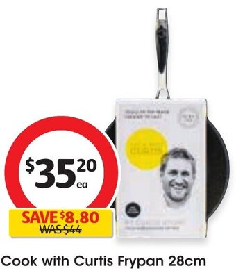 Coles Cook with Curtis Frypan 28cm offer