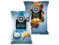 Foodworks Red Rock Deli Potato Chips or Deluxe Crisps 135-165g offer
