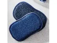 ALDI Microfibre Sponge with Scourer 3pk offer