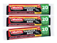 Foodworks Multix Drawtight Garbage Bags Roll 20 Pack offer