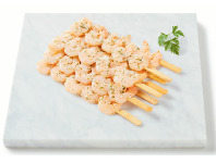 Coles Garlic Prawn Skewers Thawed offer