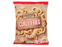 ALDI Seasons Pride Curly Fries 500g offer