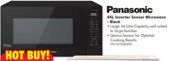 The Good Guys 44L Inverter Sensor Microwave - Balck offer
