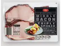 ALDI Berg Triple Smoked Middle Bacon 500g offer