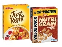 Coles Kellogg’s Nutri Grain 805g, Crunchy Nut Corn Flakes 670g or Just Right Original 790g offer