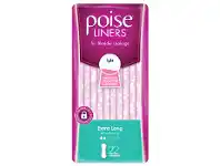 Poise Liners Extra Long 22 Pack