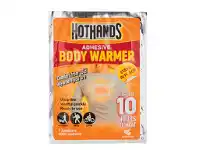 Hot Hands Adhesive Body Warmer Patch Single