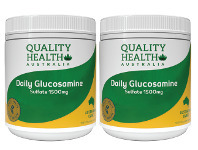 Quality Health Daily Glucosamine Sulfate 1500mg 180 Tablets
