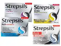 Pharmacy Direct Strepsils Extra or Plus Lozenges 36 Pack Selected Products offer