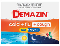 Pharmacy Direct Demazin Cold & Flu + Cough Day & Night 48 Capsules offer