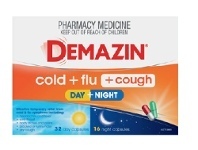 Chempro Demazin Cold & Flu + Cough Day & Night 48 Capsules offer