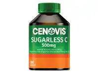 Chemist Discount Centre Cenovis Sugarless C 500mg Orange 300 Value Pack offer