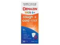 Chempro Demazin Kids 6+ Cough and Cold Relief Syrup 200ml offer